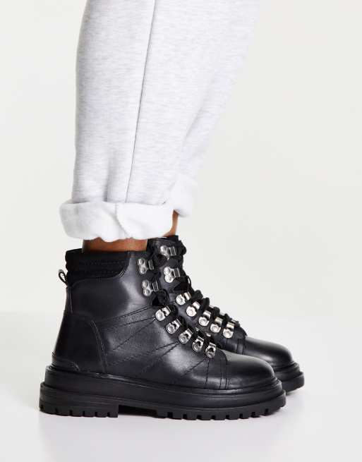 Lace up cheap boots asos