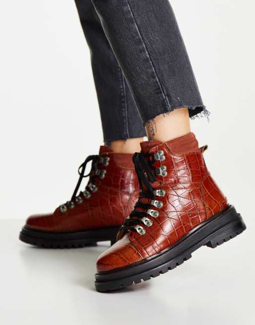 Asos hiking outlet boots