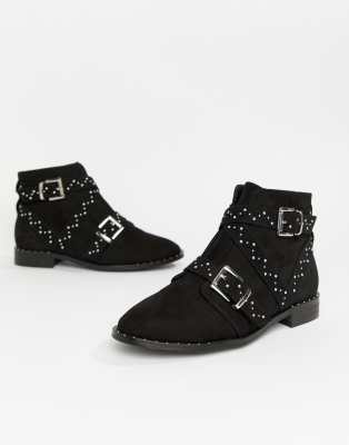 studded ankle boots asos