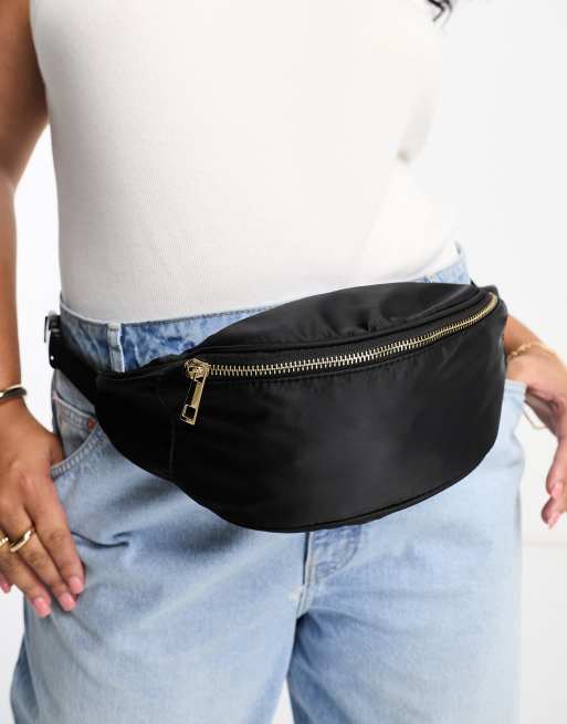 ASOS DESIGN - Afgerond heuptasje in zwart, 3 van 4