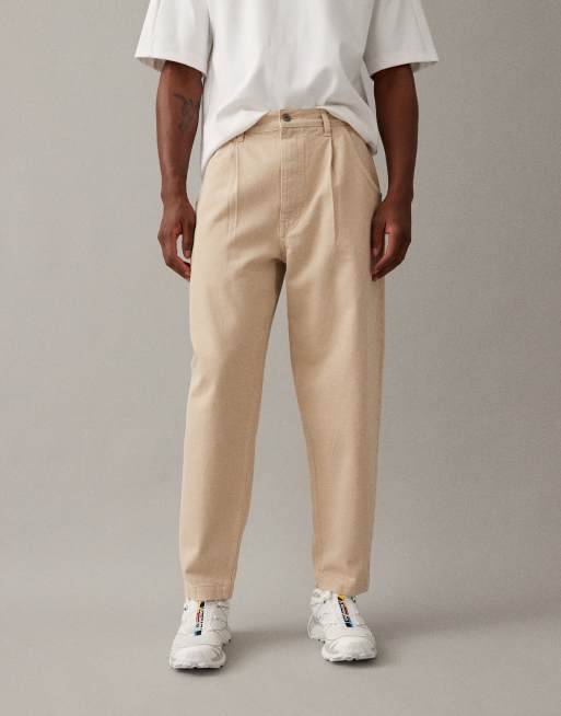 ASOS DESIGN - Afslappede tapered jeans i ecru, 3 af 7