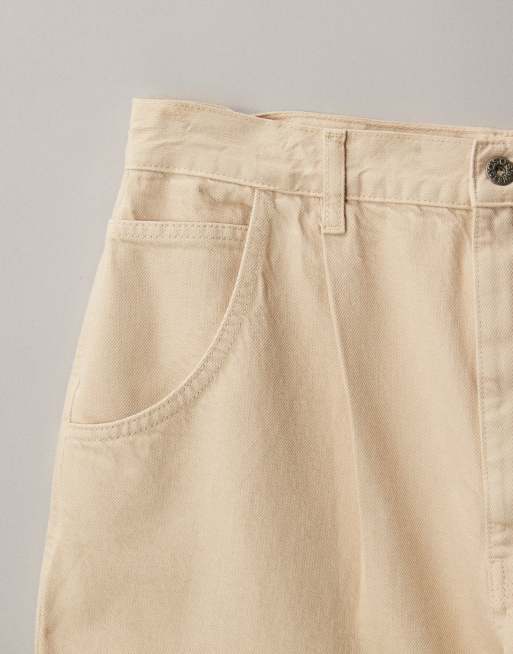 ASOS DESIGN - Afslappede tapered jeans i ecru, 7 af 7