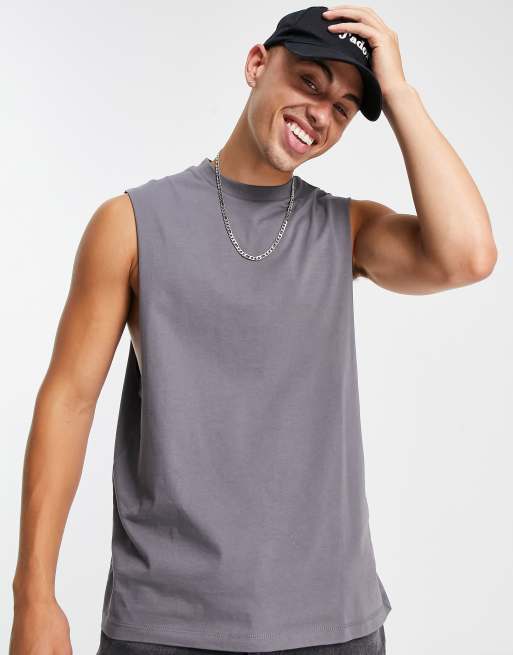 ASOS DESIGN - Afslappet overdel i forvasket lyslilla  