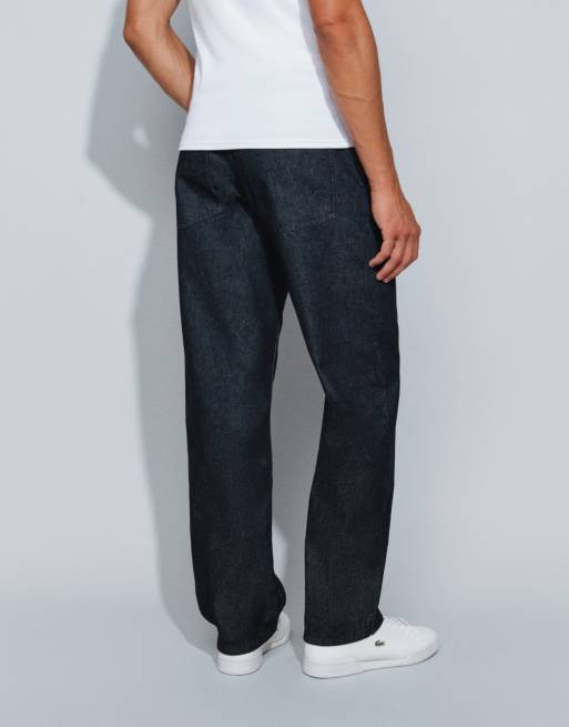 ASOS DESIGN afslappet pasform jeans i mørkeblå vask, 5 af 5