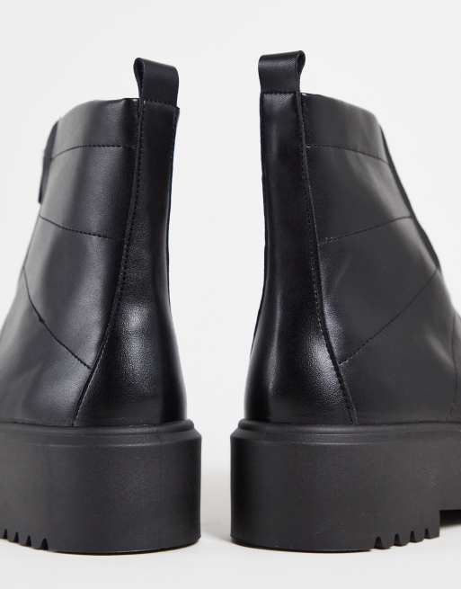 Bottines plates zippées online zara