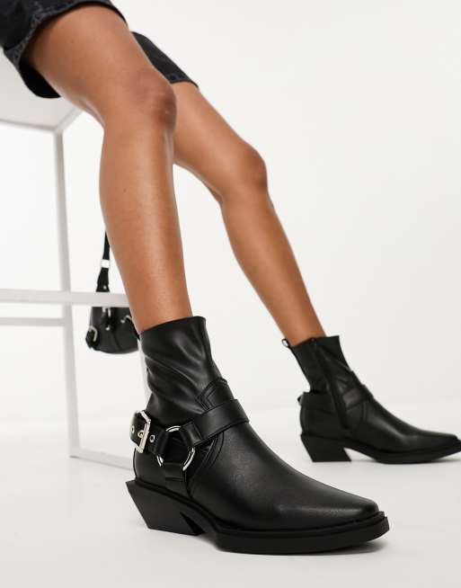 Asos western sale ankle boots