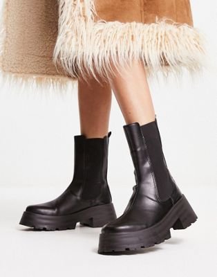  Agra chunky chelsea boots 