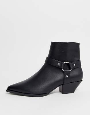 ankle harness boots