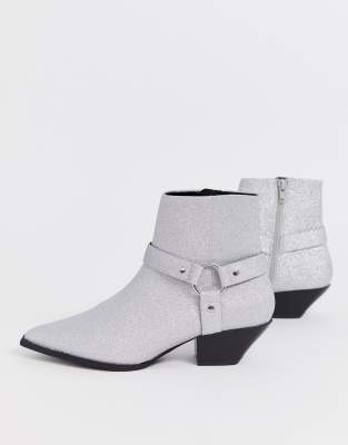 asos western ankle boots