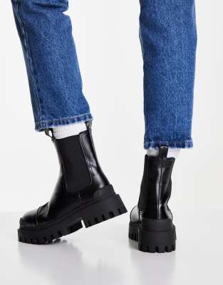 asos grey chelsea boots