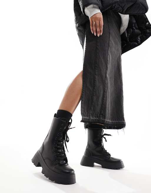 Chunky hotsell boots asos