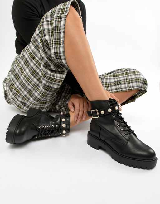 Bottines on sale a perles