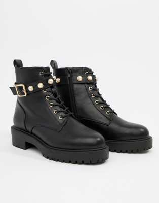 black ankle boots asos