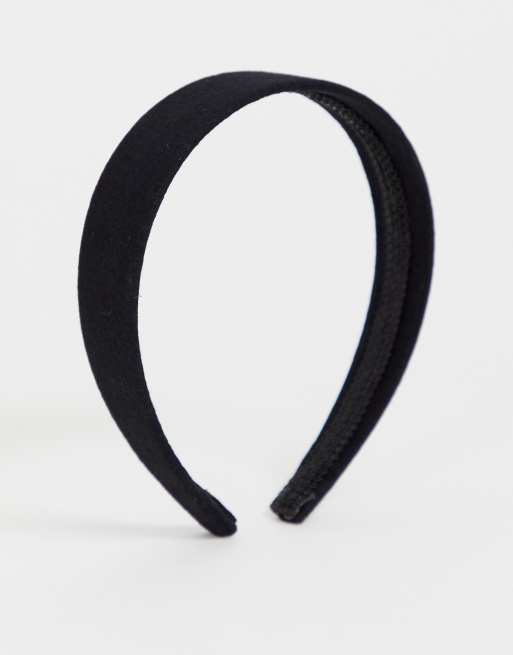 ASOS DESIGN alice band in black, 2 of 4