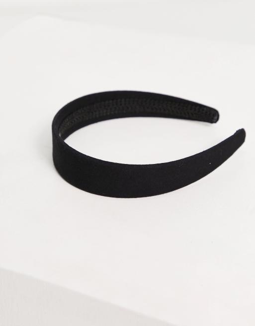 ASOS DESIGN alice band in black, 3 of 4