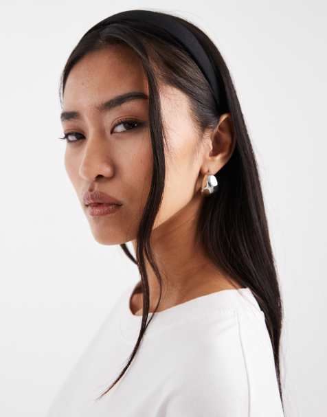 ASOS DESIGN alice band in black - view 1