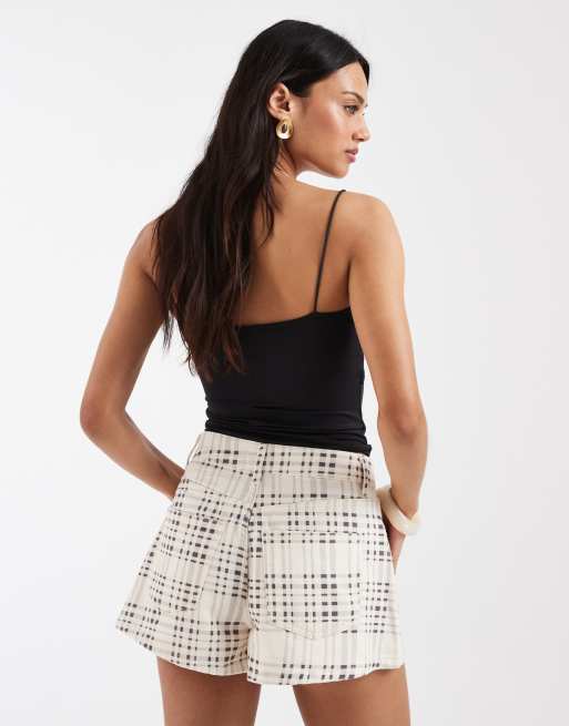 ASOS DESIGN - Aline - Geruite short, 5 van 5