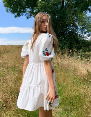 asos mini smock dress