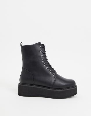 asos lace up ankle boots