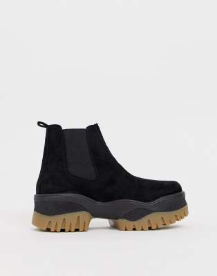 asos design chunky boots