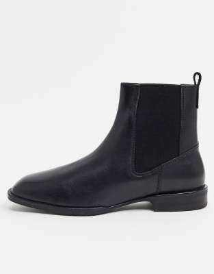 asos leather chelsea boots