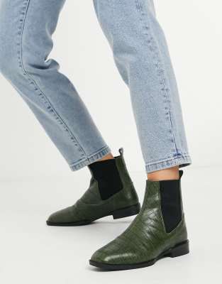asos green boots