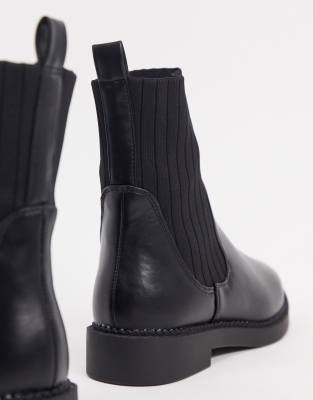 black sock boots asos