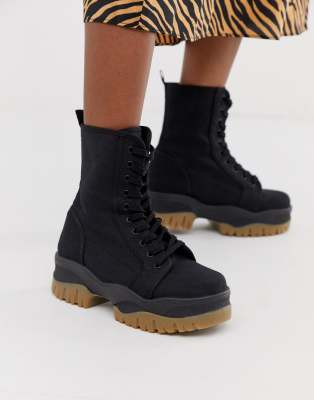 asos design chunky boots