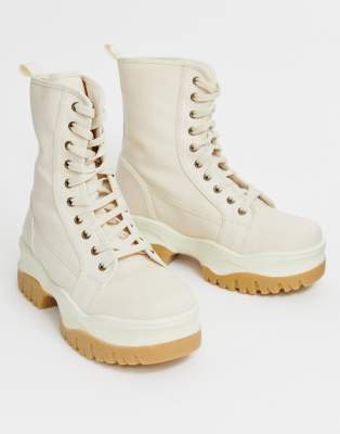 asos cream boots