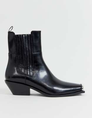 asos black ankle boots ladies