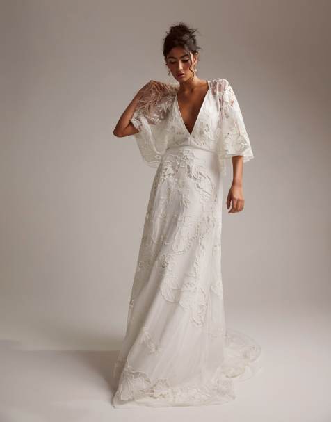 Asos bridal dressing outlet gown