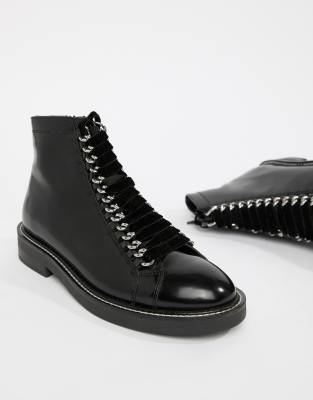 lace up boots asos