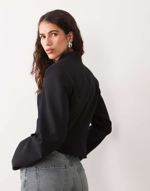 ASOS DESIGN - americana entallada con manga cocoon, 3 de 4