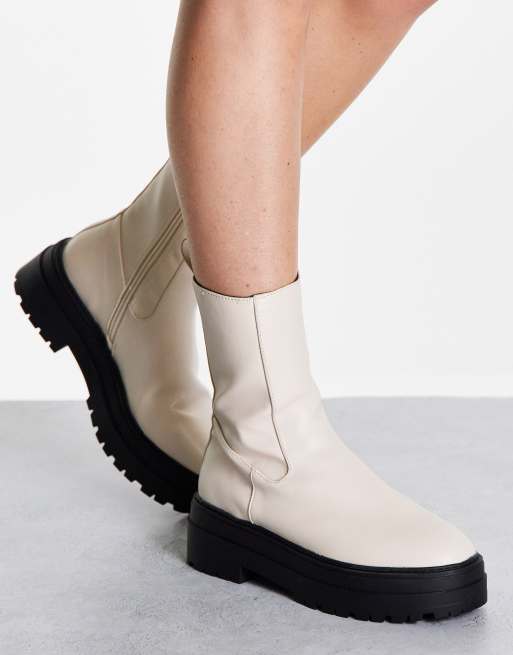 ASOS DESIGN – Americano – Sztyblety w kolorze złamanej bieli, 3 z 4