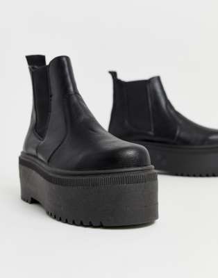 asos platform chelsea boots