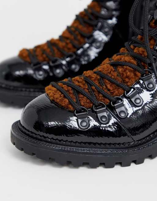 Asos design ablaze outlet chunky hiker boots