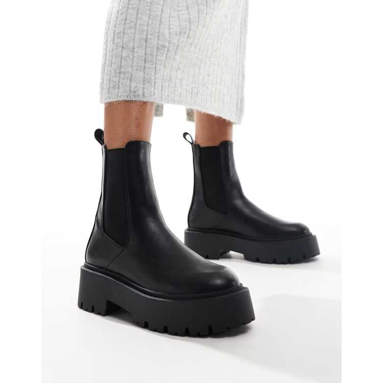 Chelsea boots hoge zool sale