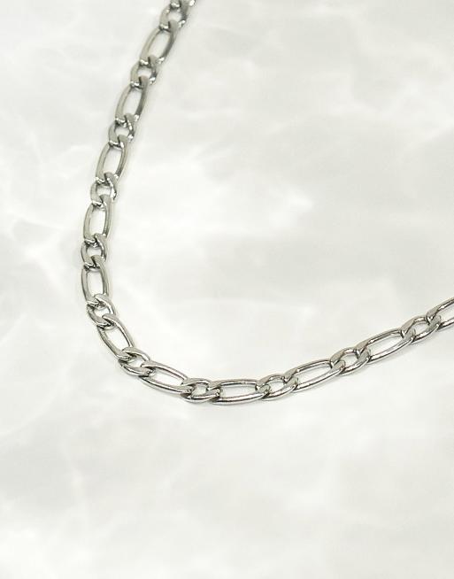ASOS DESIGN – Łańcuszek do okularów ze stali nierdzewnej w odcieniu srebra, 3 z 4