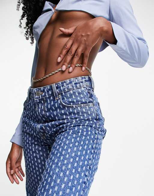 ASOS DESIGN – Łańcuszek na brzuch o grubości 7 mm, w odcieniu złotym, 2 z 4