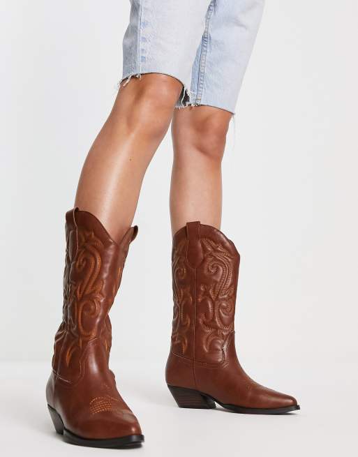 Asos cheap western boots