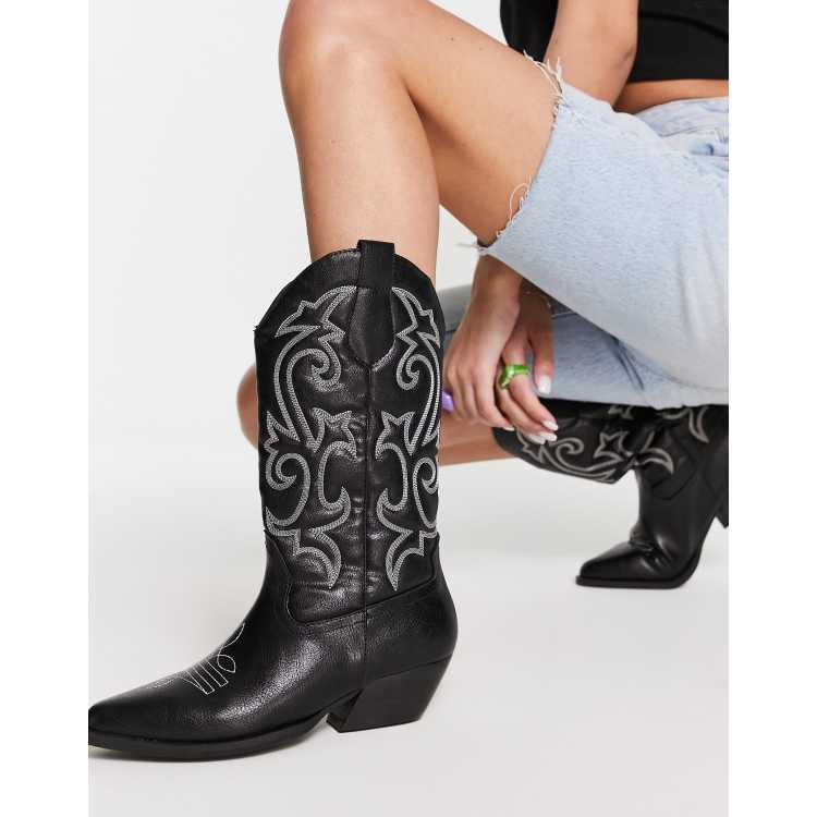 Black Cowgirl Boots