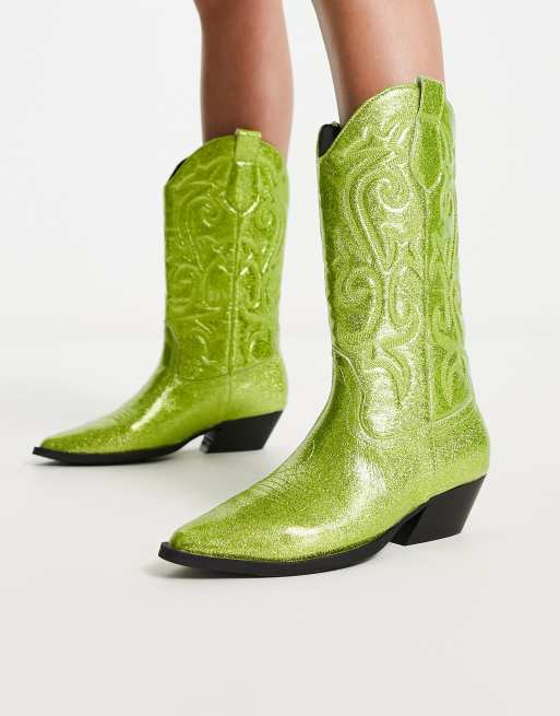 Cowboy boots hot sale glitter