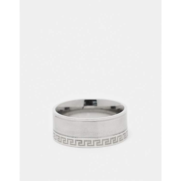 Anello onda acciaio top