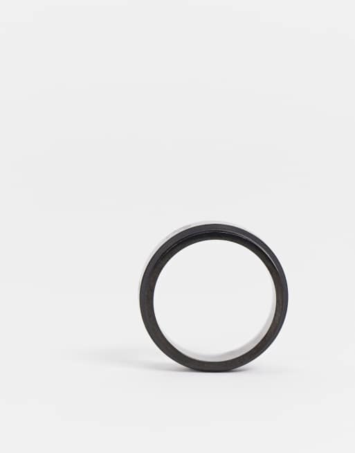 Anello Uomo Yin Yang In Acciaio Inossidabile, Larghezza Fascia Argento E Oro, Gioiello Filosofico Unisex, Regalo Simbolico