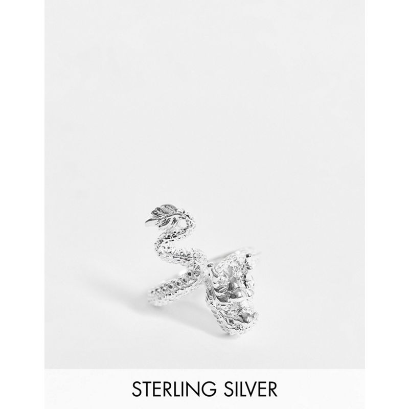 ygO4K Anelli DESIGN - Anello in argento sterling con dragone