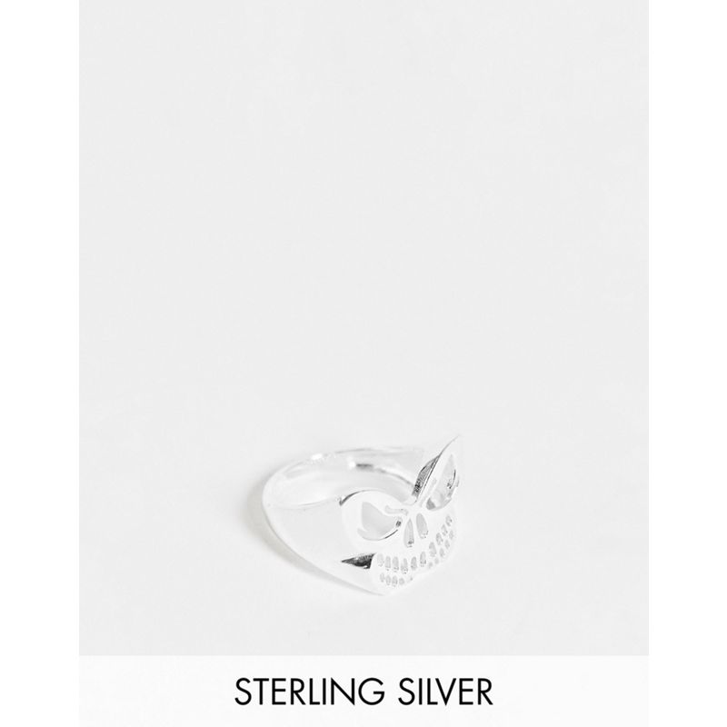 Gioielli CG2A6 DESIGN - Anello in argento sterling con motivo con teschio a forma di farfalla