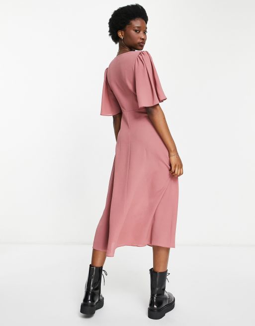 Asos mink hot sale dress