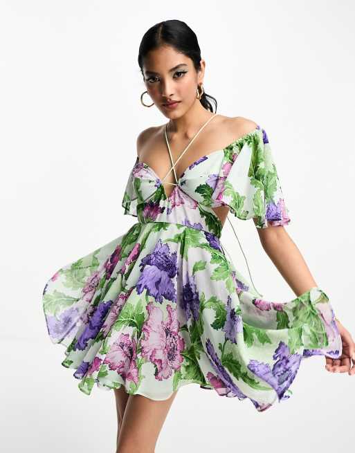 Asos petite skater dresses best sale