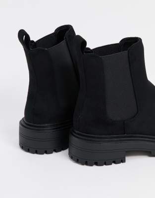 asos design agnes chunky chelsea boots