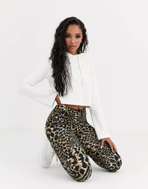 ASOS DESIGN animal print legging